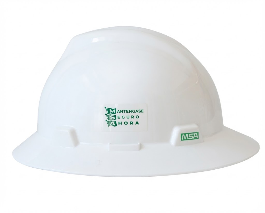 MSA V-Gard - Casco de Seguridad Industrial Clase E